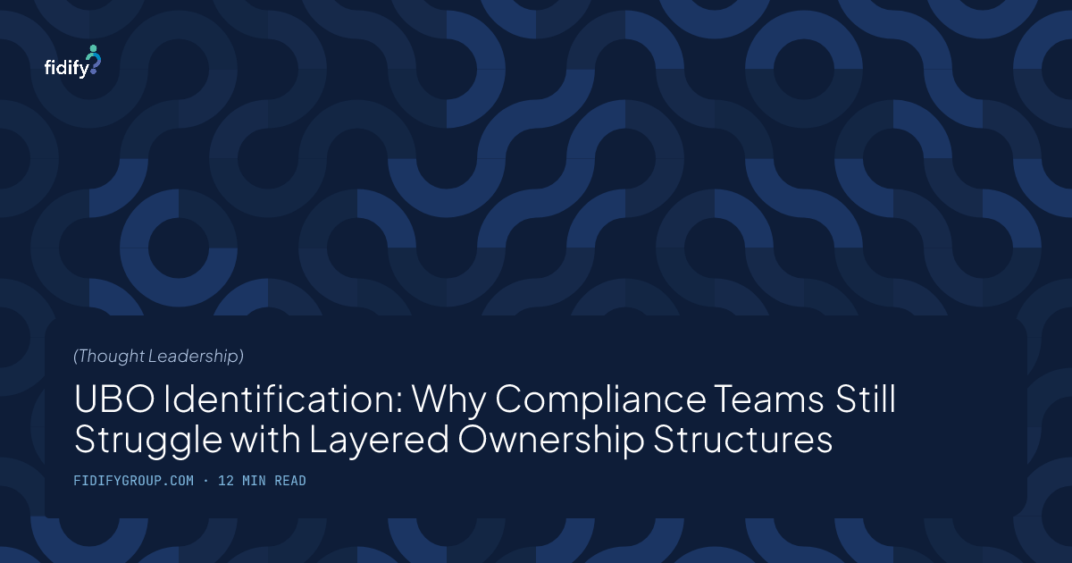 UBO Identification in Complex Ownership Structures | Fidify